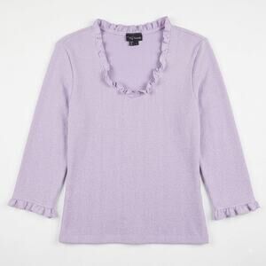 My Michelle Vintage 90s Ruffle Blouse Size Large